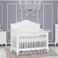 Aurora 5-in-1 Convertible Baby Crib retail $740