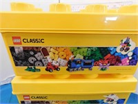 3 LEGO STORAGE CONTAINERS