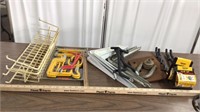 Shelf braces hooks & tool holders