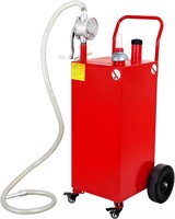 30 Gallon Gas Caddy with Pump  Red
