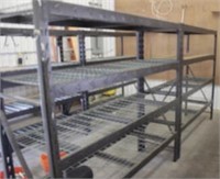 Industrial Shelving 4 6' Sections