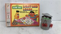 1977 Sesame Street light and learn game with a