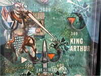 *VINTAGE KING ARTHUR PINBALL GAME