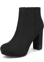 $63(6) Women's High Heel Ankle Boots