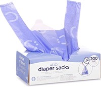 Ubbi Disposable Diaper Sacks, Lavender Scented,