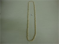 32 inch strand Freshwater pearl necklace.