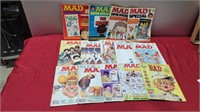 14 vintage mad magazines
