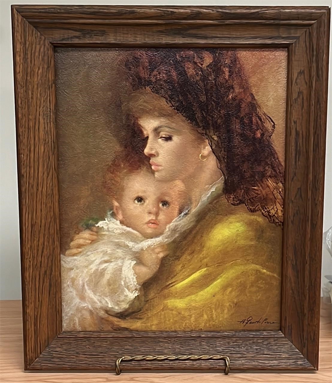 “Gentile Mother Love” signed Picture