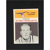 1961 Fleer Clyde Lovellette Hof