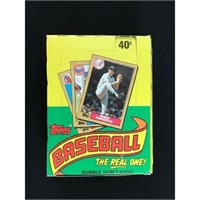 1987 Topps Baseball Wax Box Full