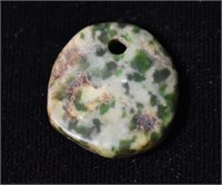 3/4" Pre-Columbian Jade Pendant