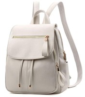 B&E LIFE Backpack Mini Backpack, Beige - UNUSED