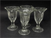 Vintage Ice Cream Sundae Glasses