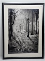 Brassai, The Stairs of Montmartre, Paris Poster