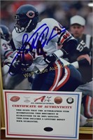 Payton Signed 8x10 photo