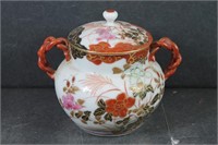 Japanese Handpainted Kutani Sugar Bowl