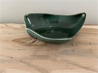 1946-48 Beauce Forest Green Footed Dish No.494