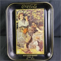 Coca-Cola Metal Tray 10.5"x13.5"