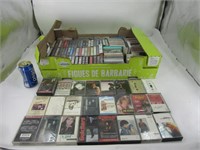 Plusieurs cassettes audio vintage