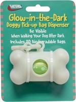 Glow-N-Dark Dog Bag Dispenser Kit