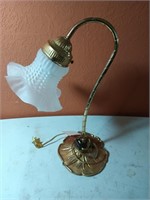 15-in Lily pad lamp