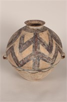 Neolithic Painted Pottery Jar,