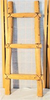three foot tall decorative bamboo ladder