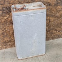 MILITARY POWDER KEG ? GALVENIZED METAL
28" X 16"