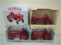 4x- Farmall A, AV, 140 Tractors NIB 1/16