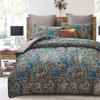 ULN-3-Piece Paisley Comforter Set