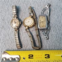 3- Old Swiss Wrist Watches