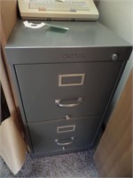 2 Drawer Metal Filing Cabinet