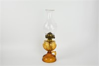 Amber Glass Finger Lamp