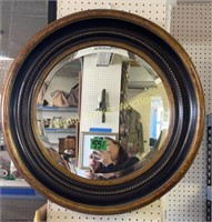 Decorator Beveled Glass Mirror 28" Deep Shadow