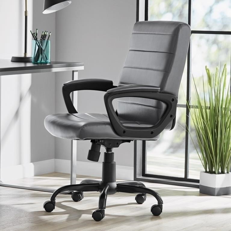 FM8650  Mainstays Managers Office Chair Gray Mi