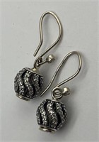 Genuine Pandora 925 Silver Earrings