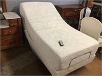 TEMPUR-PEDIC Twin Adjustable Bed W/Remote