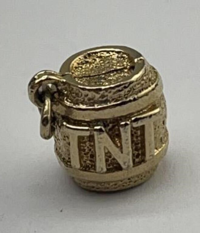 Vintage TNT Barrel Charm