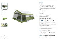 E5672  Ozark Trail 8-Person Cabin Tent