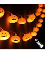 (New) Halloween Pumpkin String Lights, 30 LED