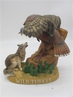 1979 WILD TURKEY DECANTER WITH COYOTE