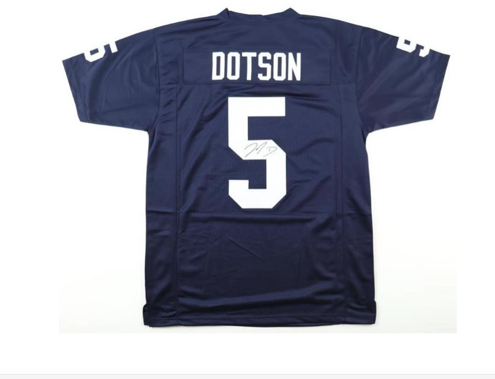 On-Field Style Hand-Signed Jahan Dotson XL Jersey
