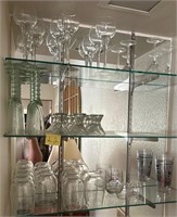 B - MIIXED LOT OF BAR GLASSES