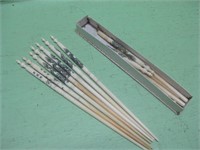 Ten Japanese Hair Sticks