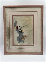 Walter Lantz Chilly Willy Hot lunch Serigraph COA