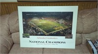 NATIONAL CHAMPIONS - NEBRASKA CORNHUSKERS POSTER