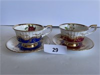 Paragon tea cups & saucers