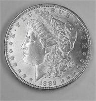 1889 USA Morgan Silver Dollar