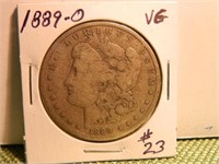 1889-O Morgan Dollar VG