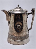 Antique Late Silverplate Teapot